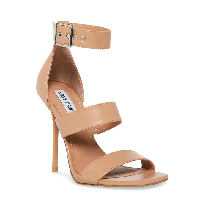 Womens Jelena Tan Leather Steve Madden Heels