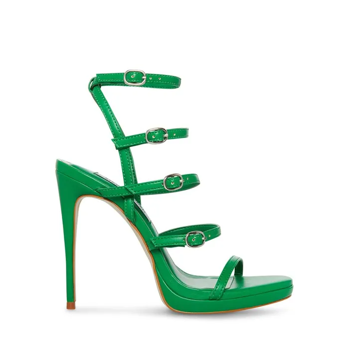 Womens Jubliant Green Steve Madden Heels