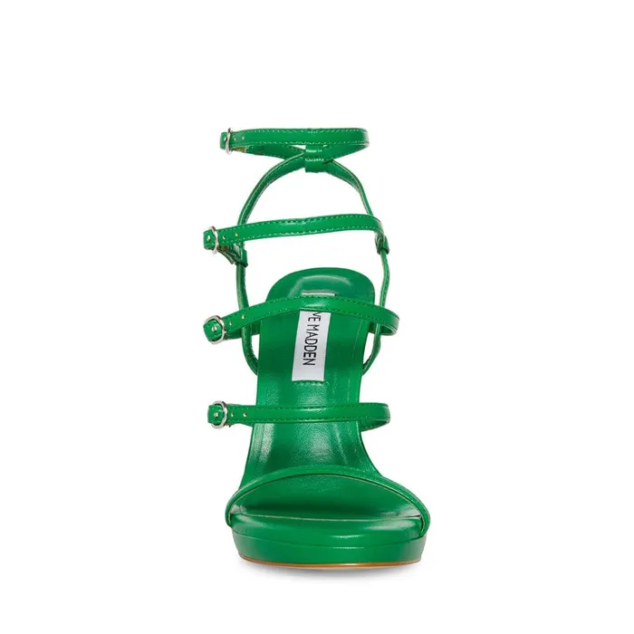 Womens Jubliant Green Steve Madden Heels