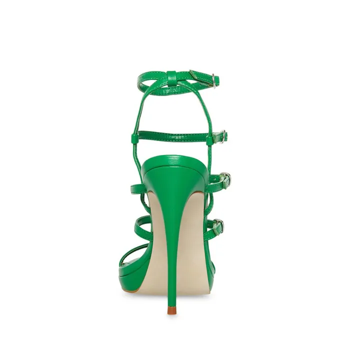 Womens Jubliant Green Steve Madden Heels