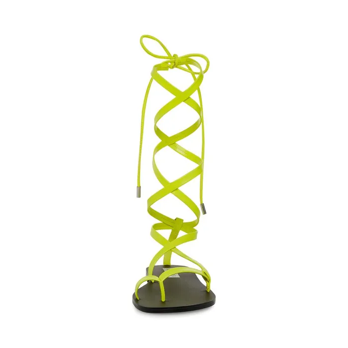 Womens Kala Lime Steve Madden Sandals