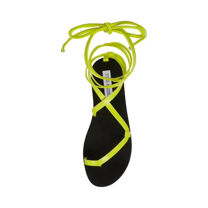 Womens Kala Lime Steve Madden Sandals