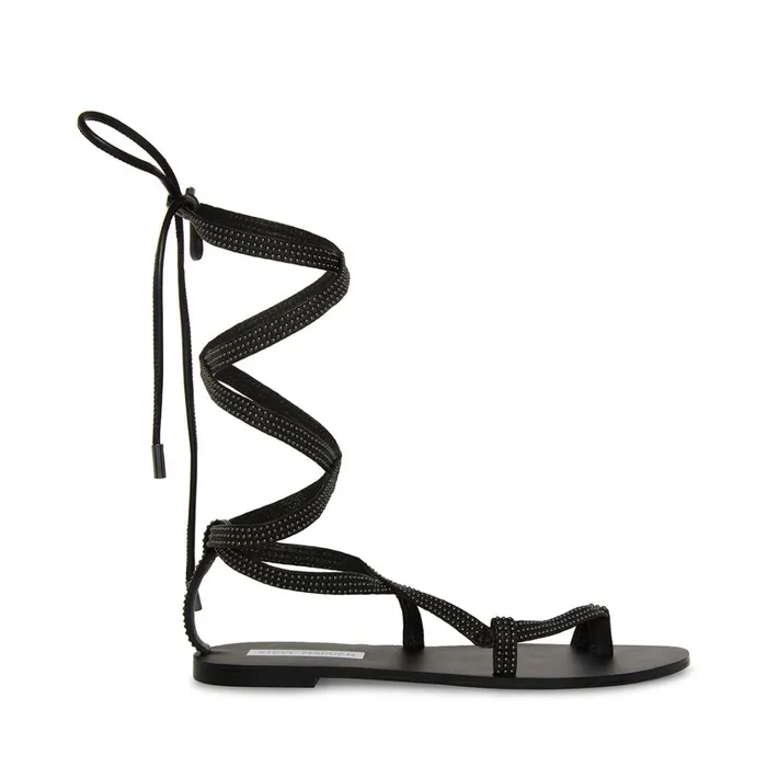 Womens KalaS Black Steve Madden Sandals