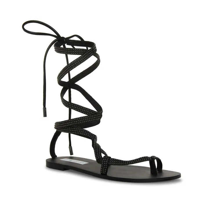 Womens KalaS Black Steve Madden Sandals