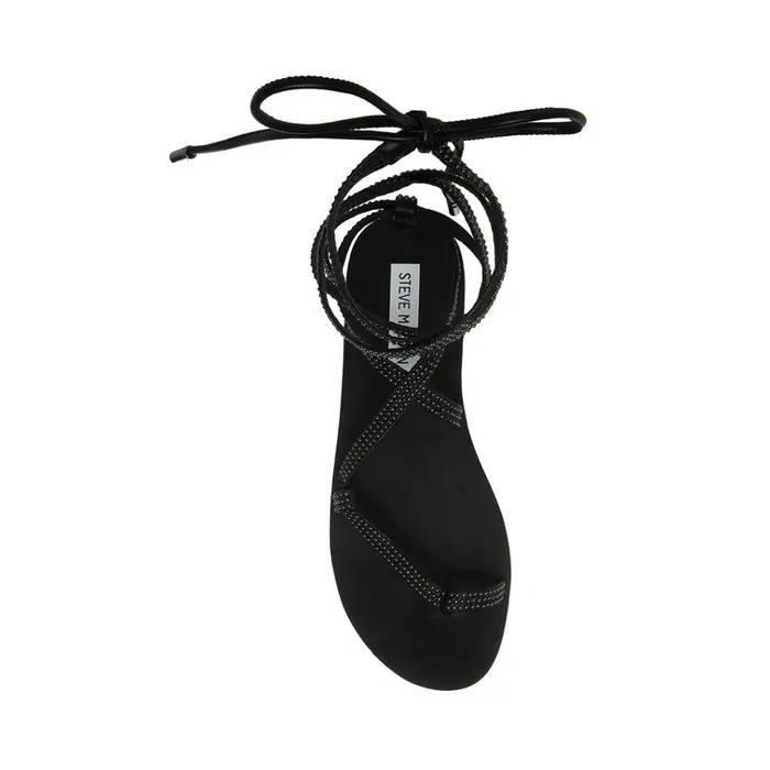 Womens KalaS Black Steve Madden Sandals
