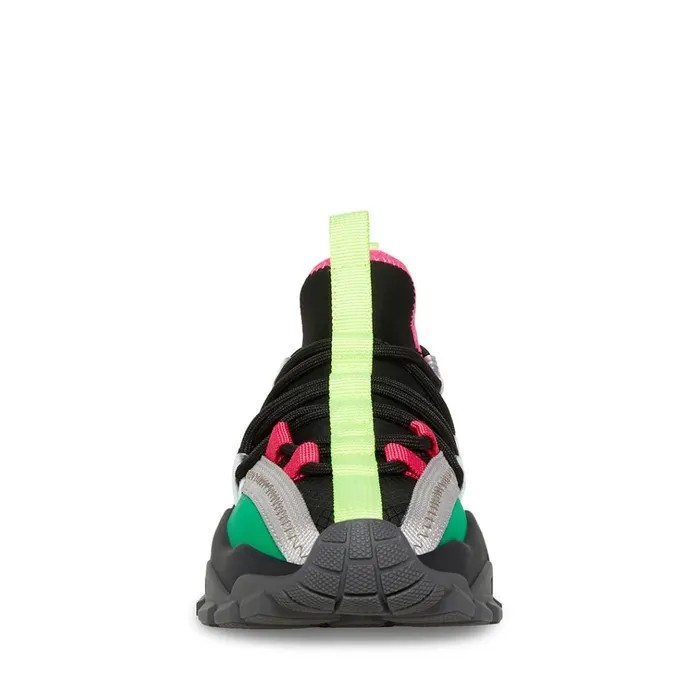 Womens Keegan Black Multi Steve Madden Sneakers