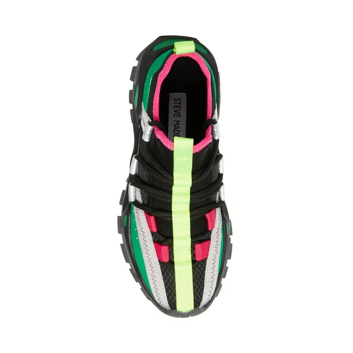 Womens Keegan Black Multi Steve Madden Sneakers