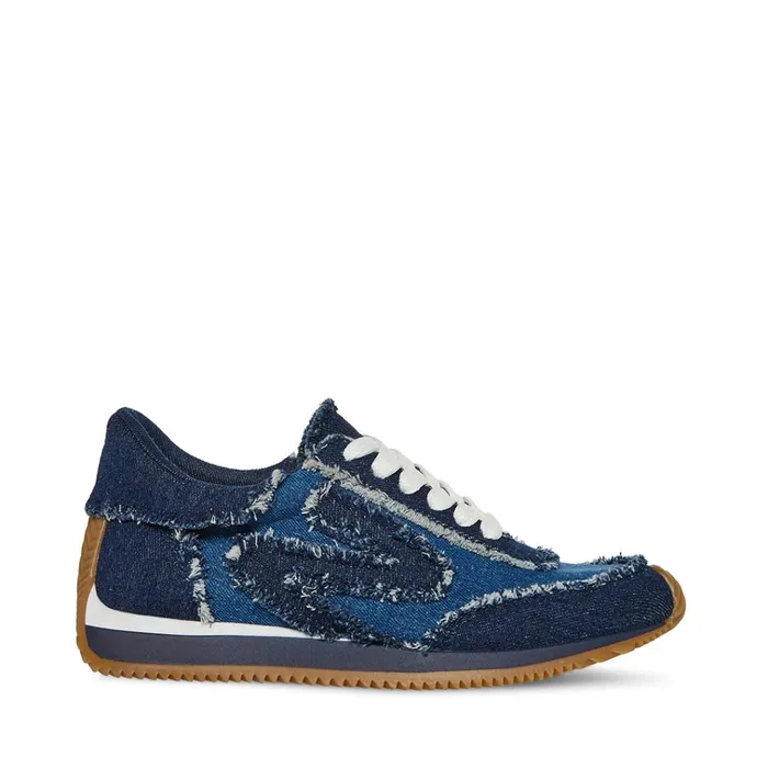 Womens Kennie Denim Multi Steve Madden Sneakers