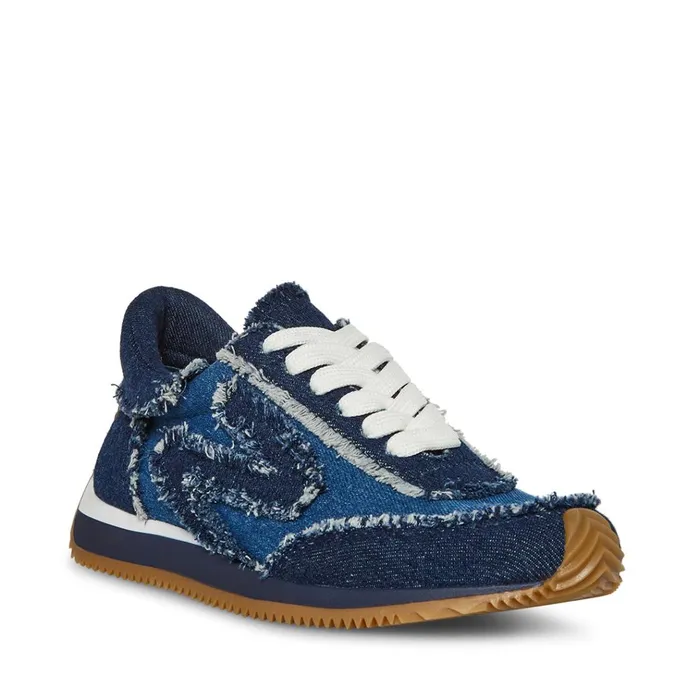 Womens Kennie Denim Multi Steve Madden Sneakers