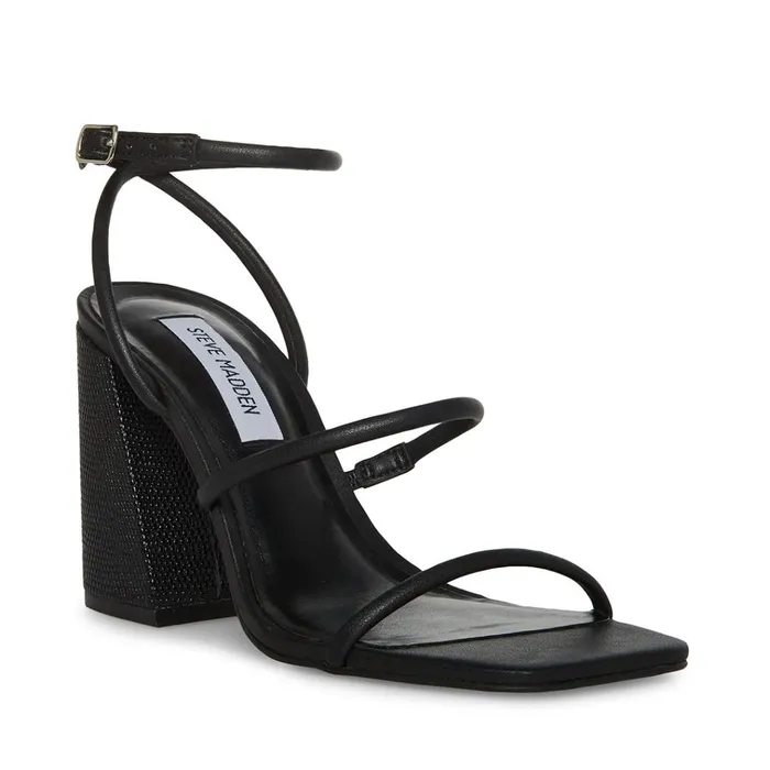 Womens Kinsley Black Steve Madden Heels