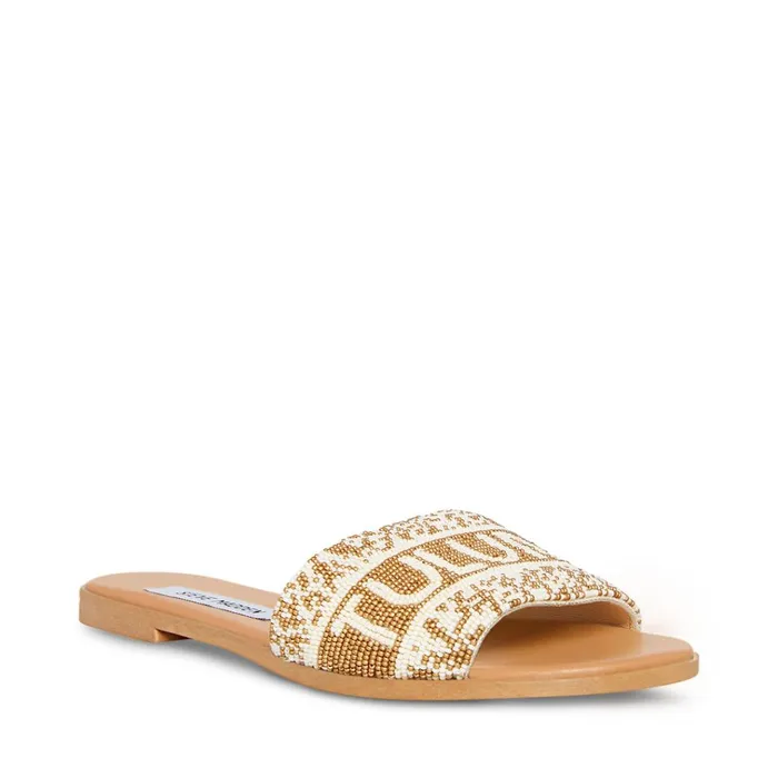 Womens KnoxB Brown Multi Steve Madden Sandals