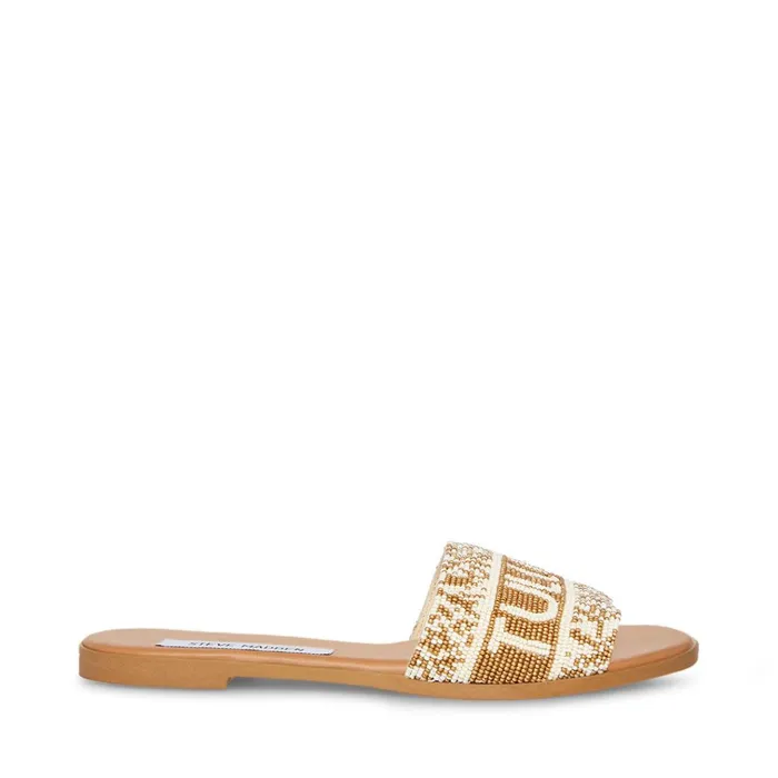 Womens KnoxB Brown Multi Steve Madden Sandals