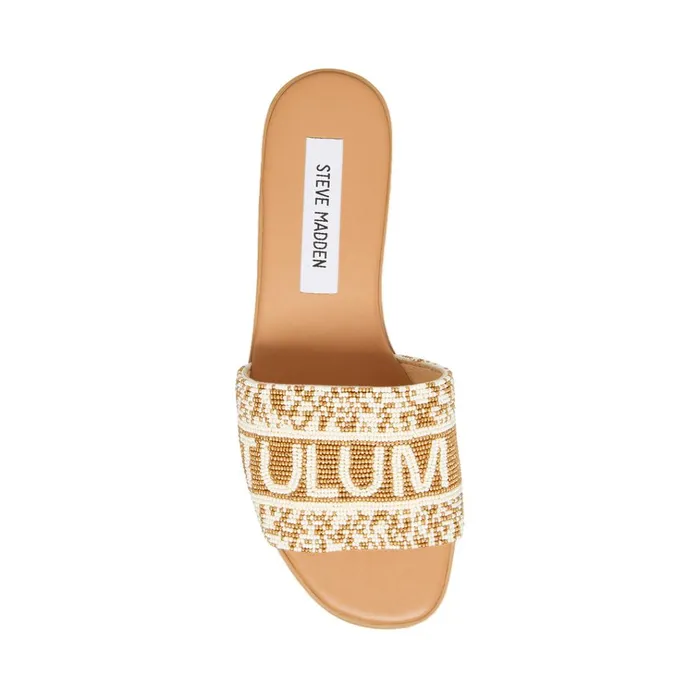 Womens KnoxB Brown Multi Steve Madden Sandals