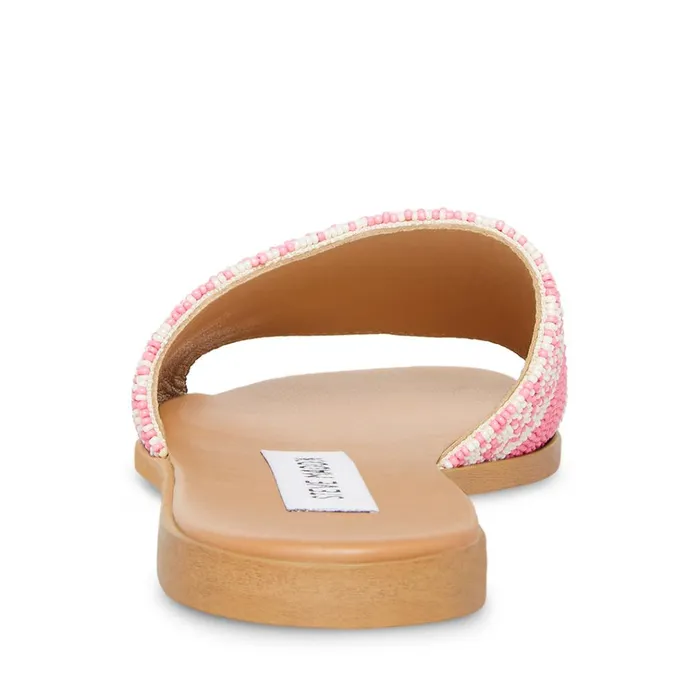 Womens KnoxB Pink Multi Steve Madden Sandals