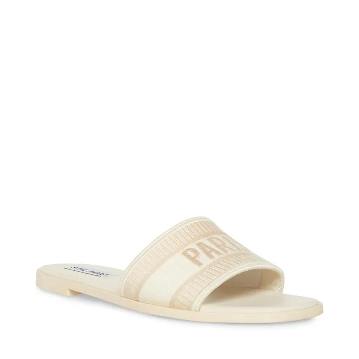 Womens Knox Bone Multi Steve Madden Sandals