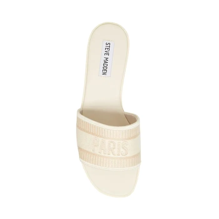 Womens Knox Bone Multi Steve Madden Sandals