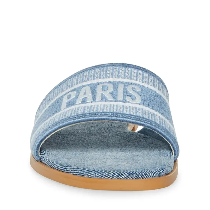 Womens Knox Denim Multi Steve Madden Sandals
