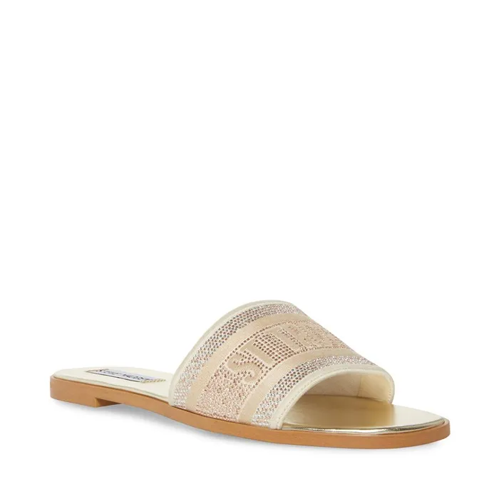 Womens KnoxR Gold Steve Madden Sandals