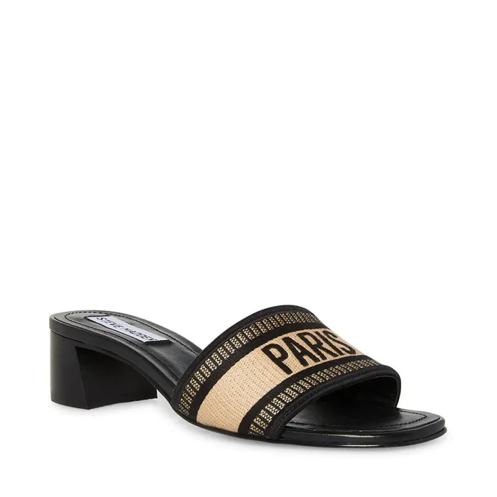 Womens Knoxie Black Multi Steve Madden Sandals