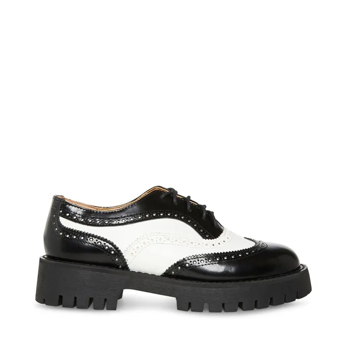 Womens Lance Black Multi Steve Madden Loafers and Flats