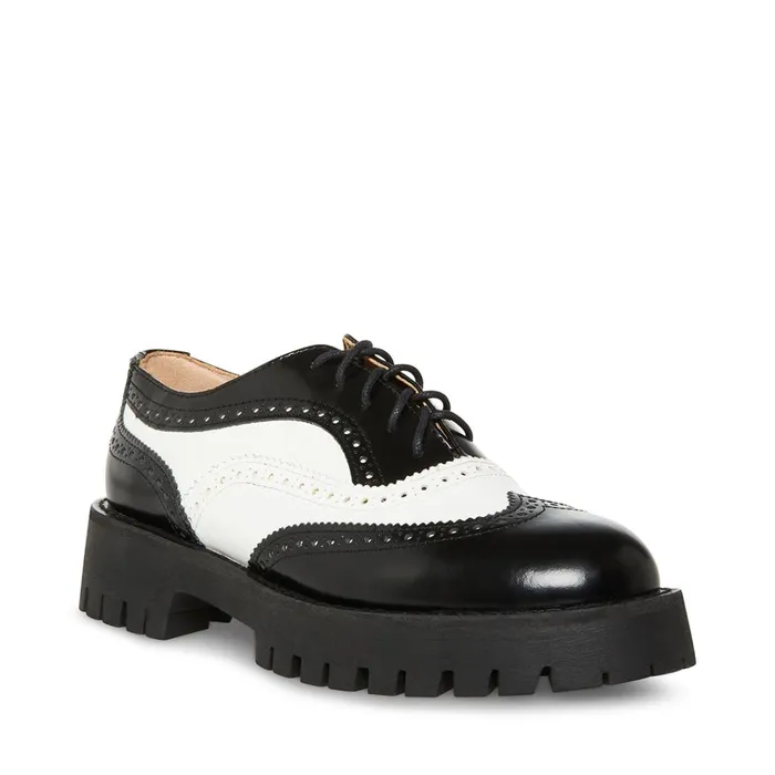 Womens Lance Black Multi Steve Madden Loafers and Flats