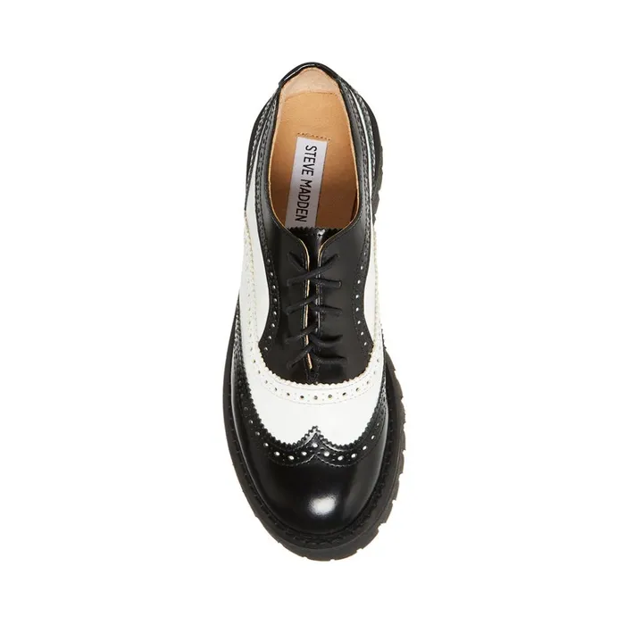 Womens Lance Black Multi Steve Madden Loafers and Flats