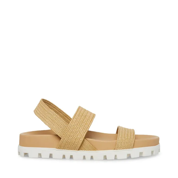 Womens Landmark Raffia Steve Madden Sandals