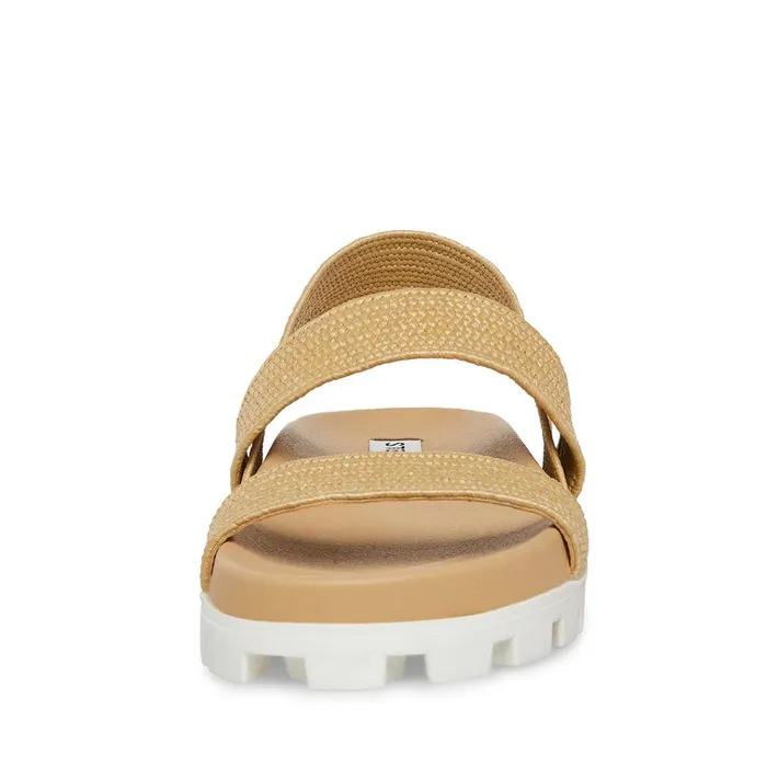 Womens Landmark Raffia Steve Madden Sandals