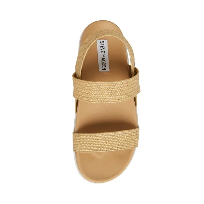 Womens Landmark Raffia Steve Madden Sandals