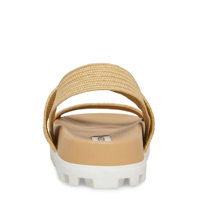 Womens Landmark Raffia Steve Madden Sandals