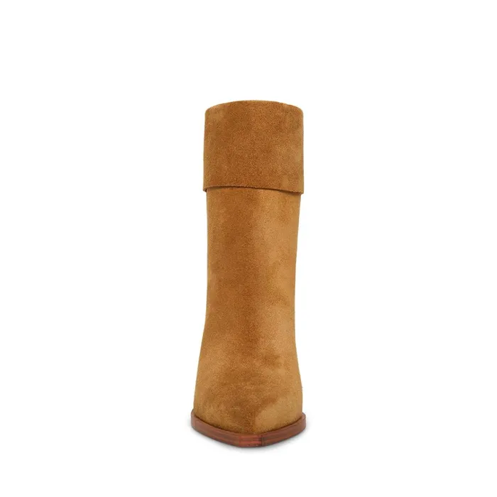 Womens Latasha Tan Suede Steve Madden Boots and Booties