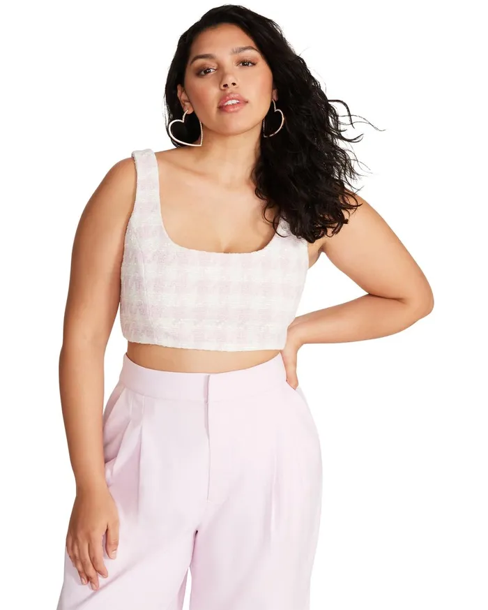 Womens Layla Top Pink Steve Madden Tops and Shirts