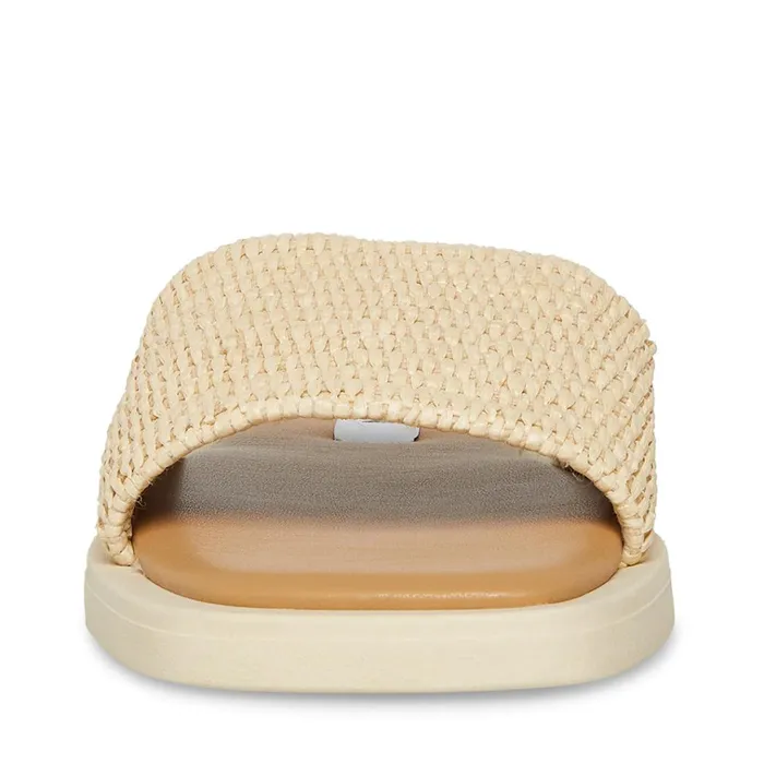 Womens Leigh Natural Steve Madden Sandals