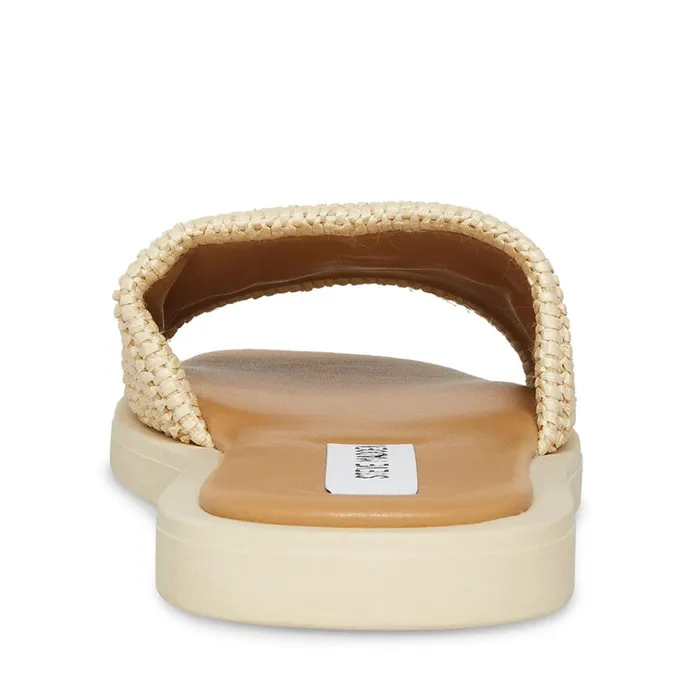 Womens Leigh Natural Steve Madden Sandals