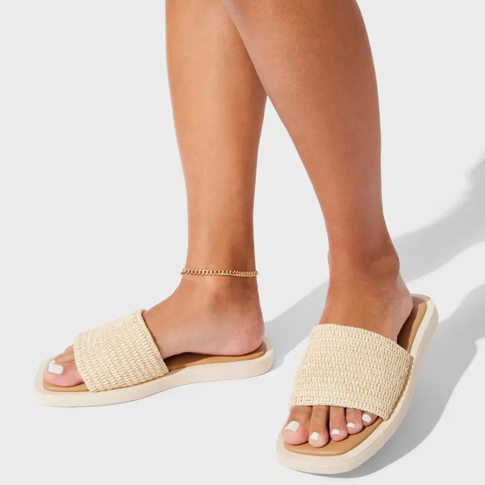 Womens Leigh Natural Steve Madden Sandals