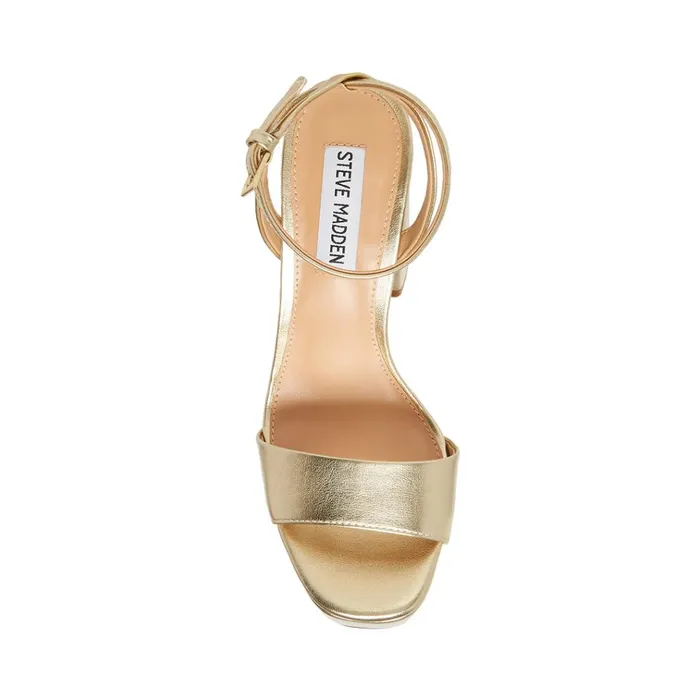 Womens Lessa Champagne Steve Madden Heels