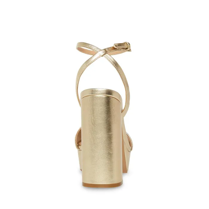 Womens Lessa Champagne Steve Madden Heels