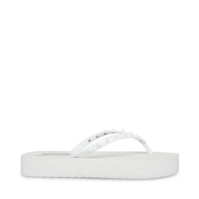 Womens Lumi White Steve Madden Sandals