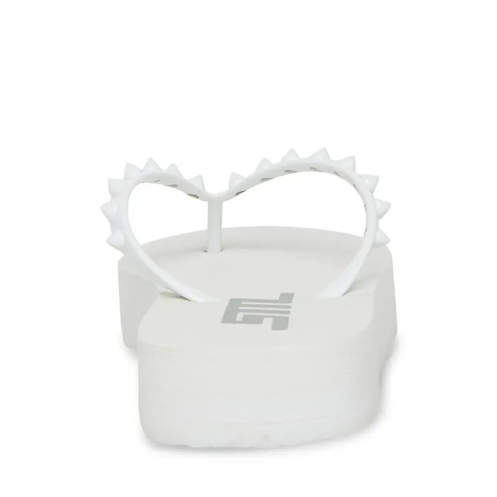 Womens Lumi White Steve Madden Sandals