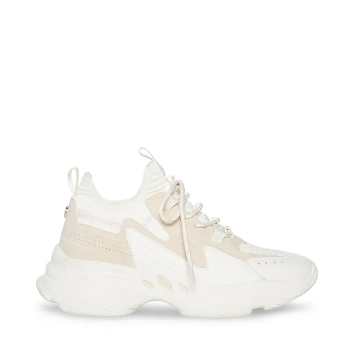 Womens Maeve White Steve Madden Sneakers