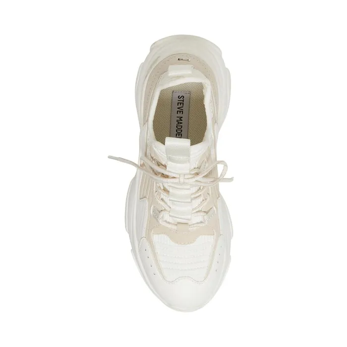 Womens Maeve White Steve Madden Sneakers