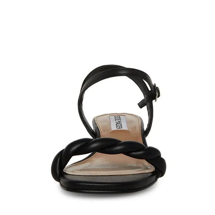 Womens Magnetic Black Steve Madden Sandals