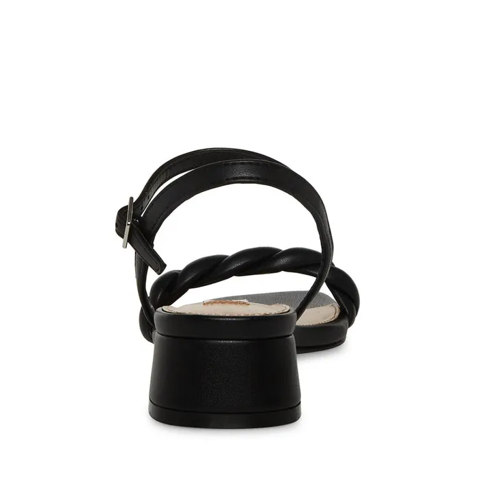 Womens Magnetic Black Steve Madden Sandals