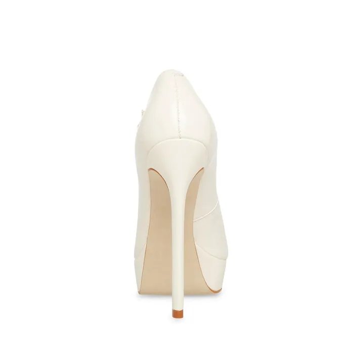 Womens Maisie Bone Patent Steve Madden Heels
