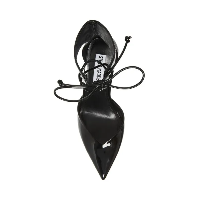 Womens Marcia Black Patent Steve Madden Heels