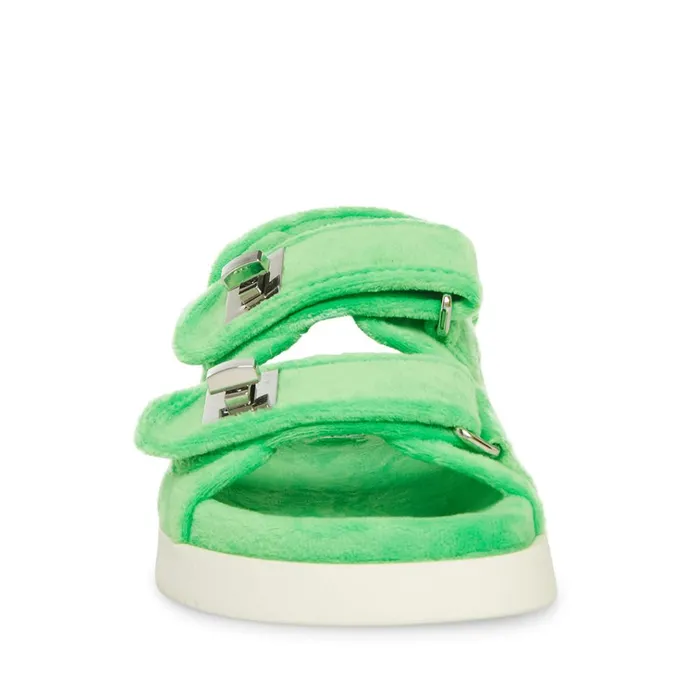 Womens MargieT Green Steve Madden Sandals