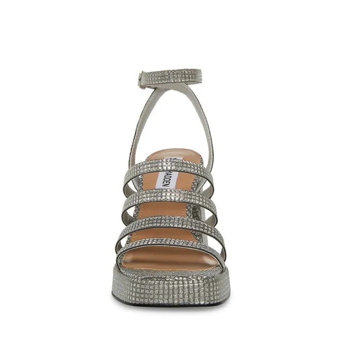 Womens Marilyn Silver Steve Madden Heels