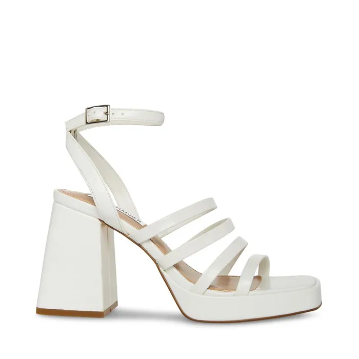 Womens Marilyn White Steve Madden Heels
