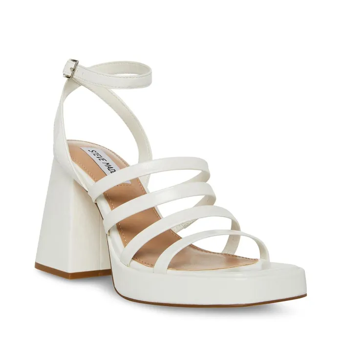 Womens Marilyn White Steve Madden Heels
