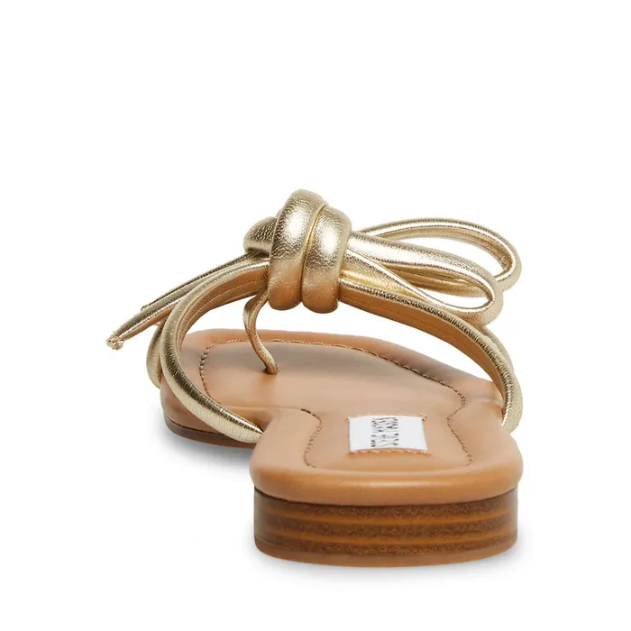 Womens Maura Gold Steve Madden Sandals